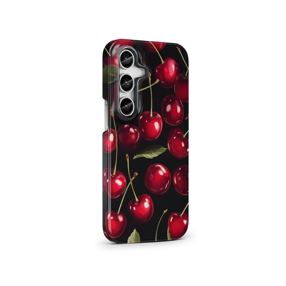 Donker kersen Samsung a36 hoesje