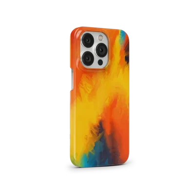 Flaming Watercolour iPhone 15 pro max case
