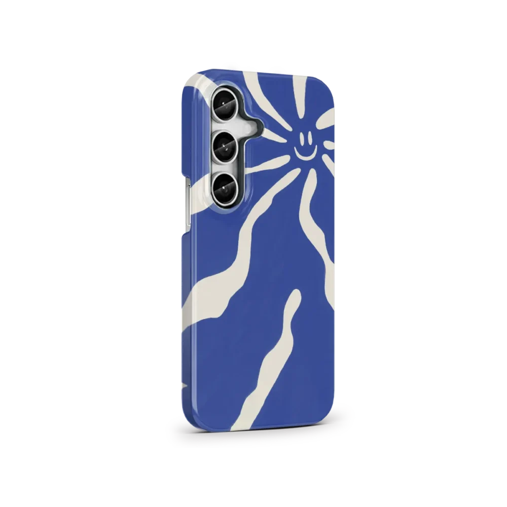 Samsung A16 Hoesje Blue Smile