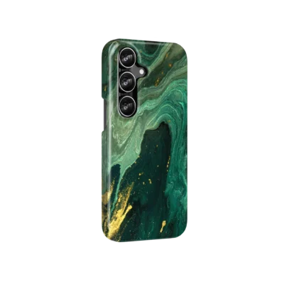 Samsung a16 Case - emerald swirl