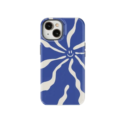 iPhone 15 Hoesje Blue Smile