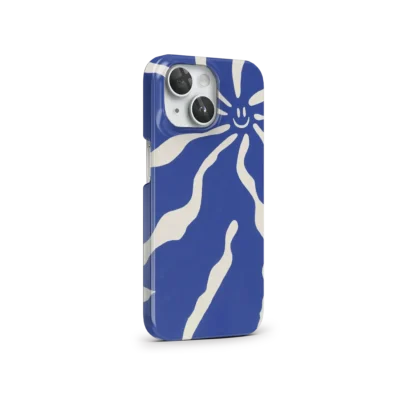 iphone 14 hoesje - blue smile