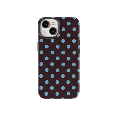 Blueberries iPhone 15 case tough