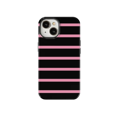 iphone 15 cover- pink pulse tough