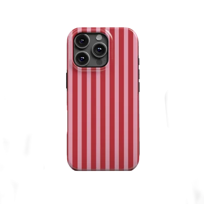 iphone 16 pro tough case candy stripes