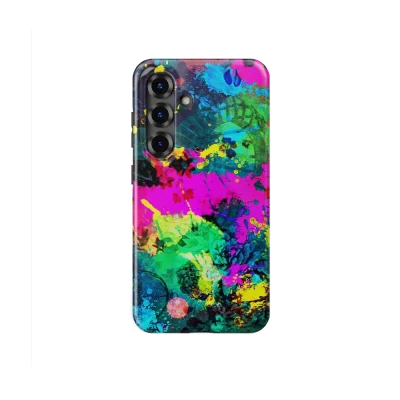 samsung a16 hoesje - abstract splatter