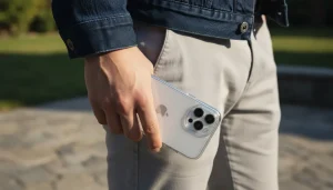transparante hoesje