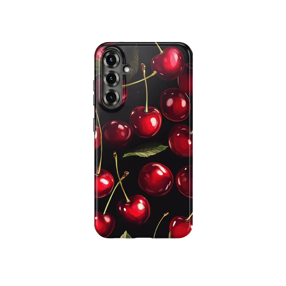 dark cherry samsung a57 hoesje