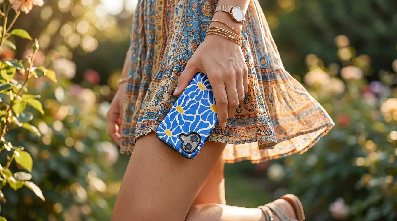 floral hoesje