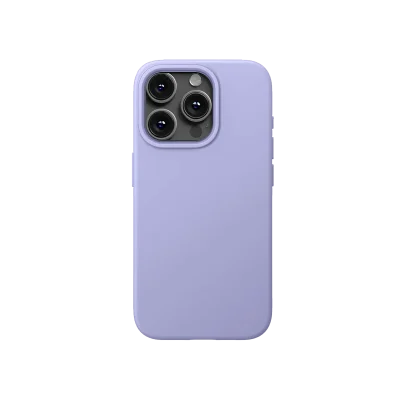 Lavendel Siliconen iPhone 16 Pro Hoesje