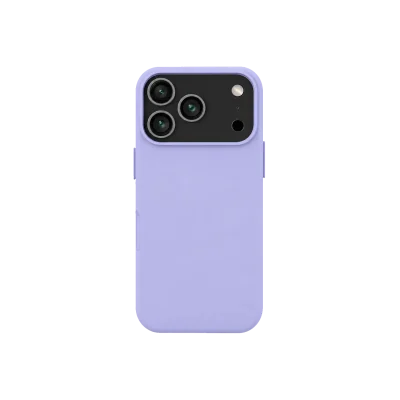 lavendel siliconen iphone 17 pro hoesje