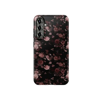 midnight roses Samsung s25 fe Case