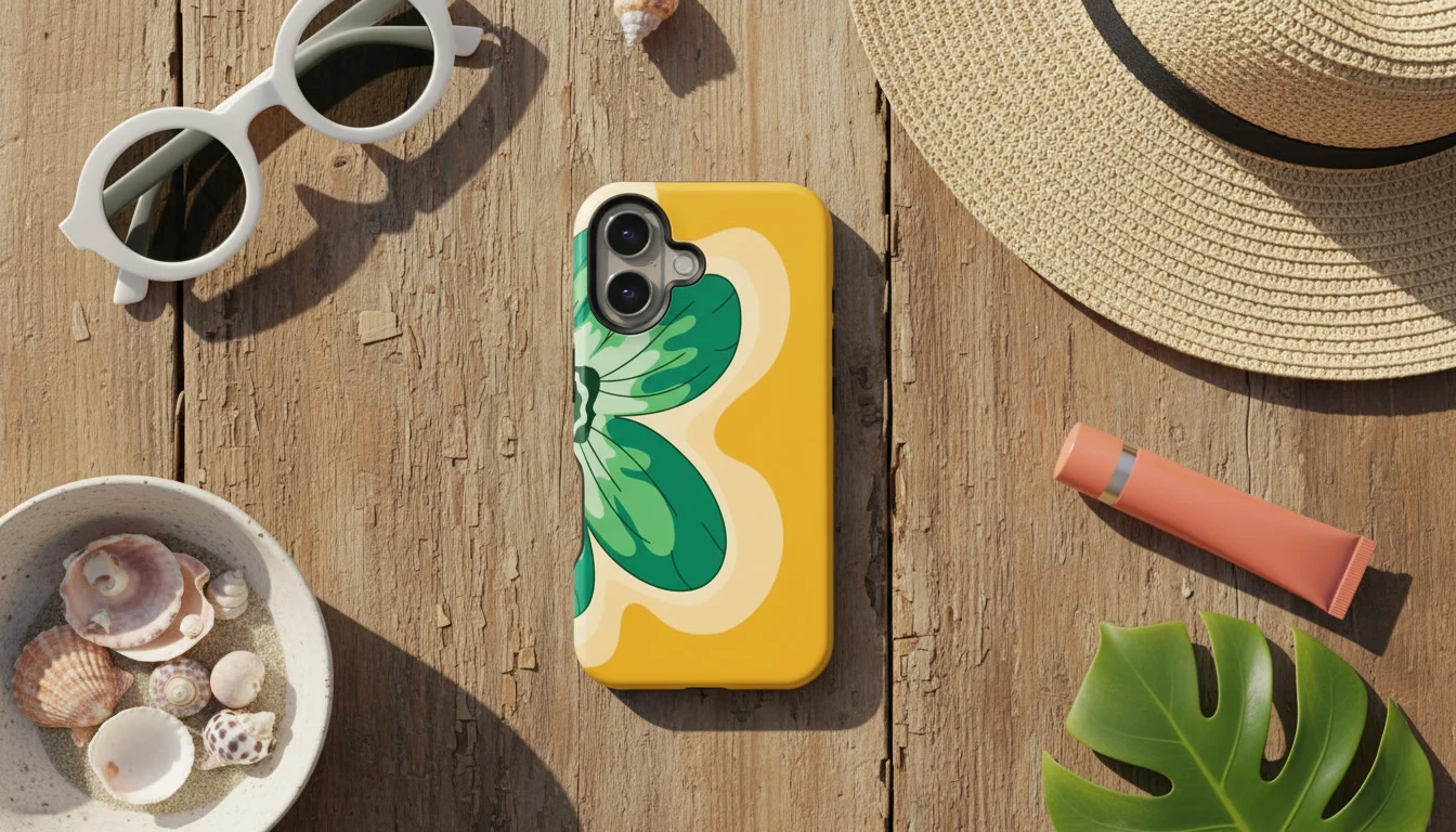 verde bloom phone cover